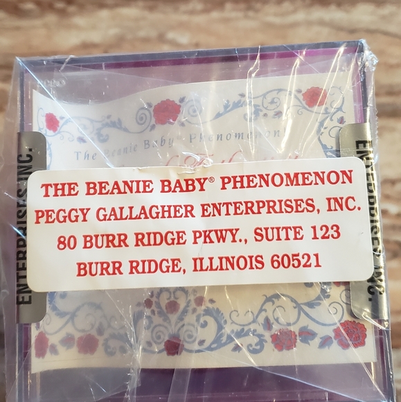 Ty Beanie Babies Millennium Bear. Mint condition. Comes with Acrylic case - Picture 10 of 10